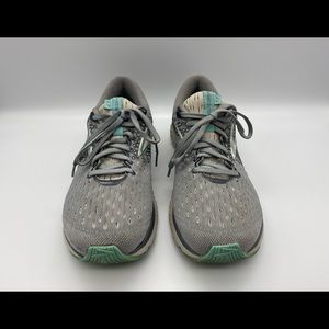 Women’s Brooks Aqua Grey Glycerin 17 Sneakers 8.5
